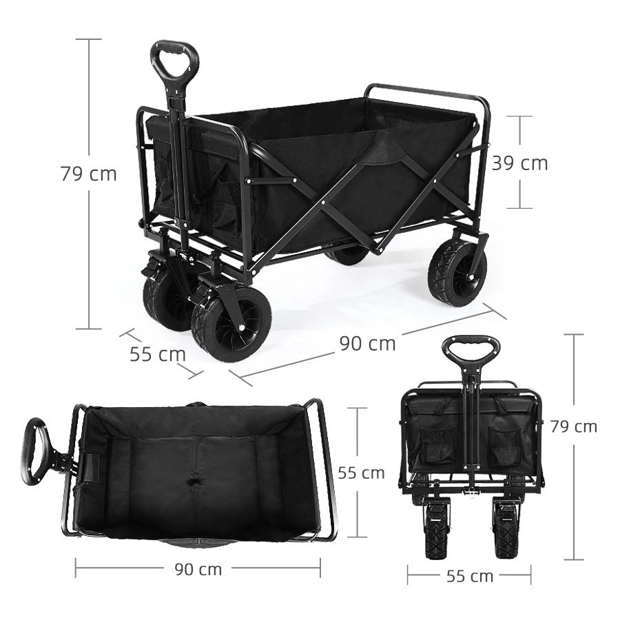 Heavy Duty Outdoor Wagon Cart