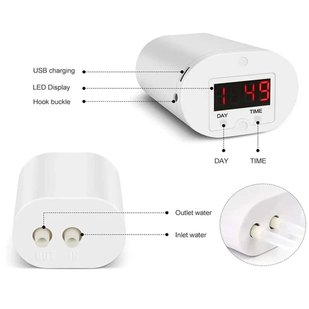 Automatic Drip Irrigation Watering Pump Timer