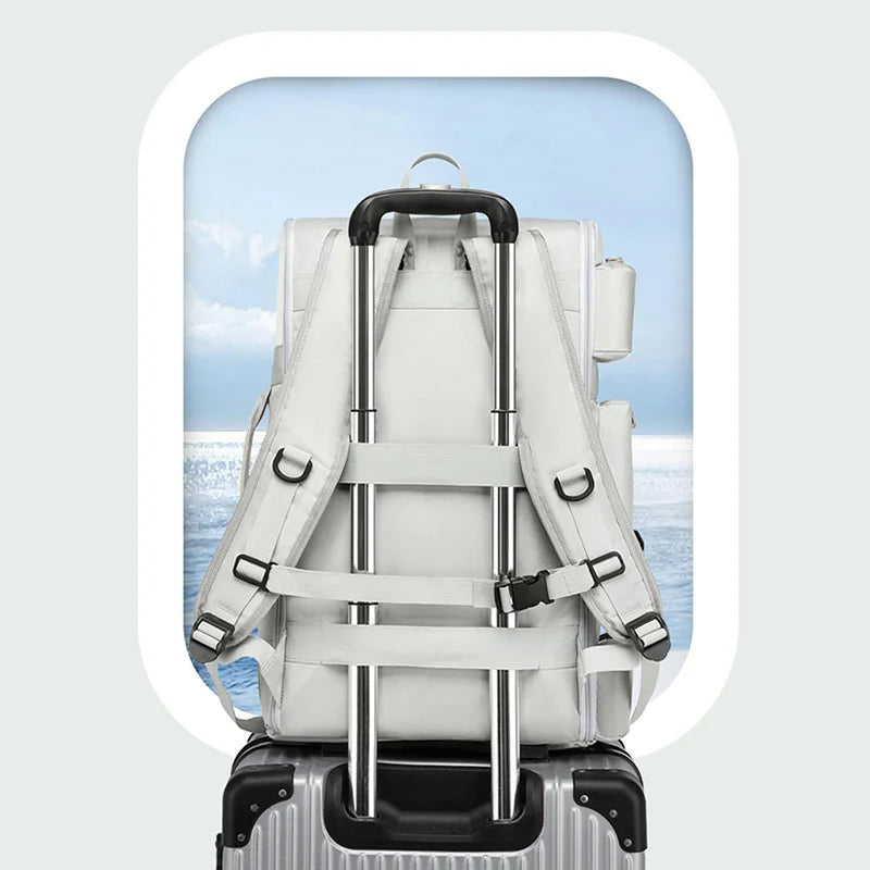 Gym Backpack Wet Dry Separation Travel