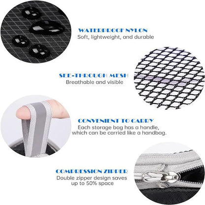 Packing Cubes Compression Travel Organizer 5-Piece Set