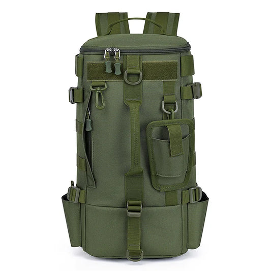 Fishing Backpack Tactical Molle Rod Holder Storage Bag