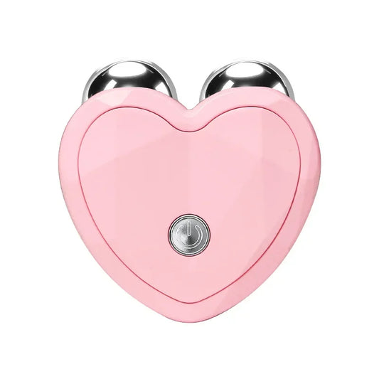 Microcurrent Face Lifting Roller with EMS Mini Beauty Device