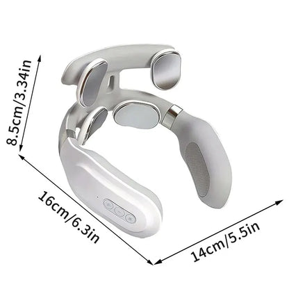 Neck Massager with Heating Pulse Machine