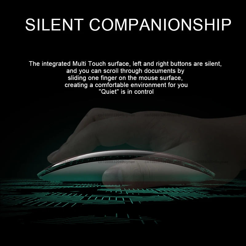 Mouse Wireless Bluetooth Touch Rechargeable for Laptop Mac