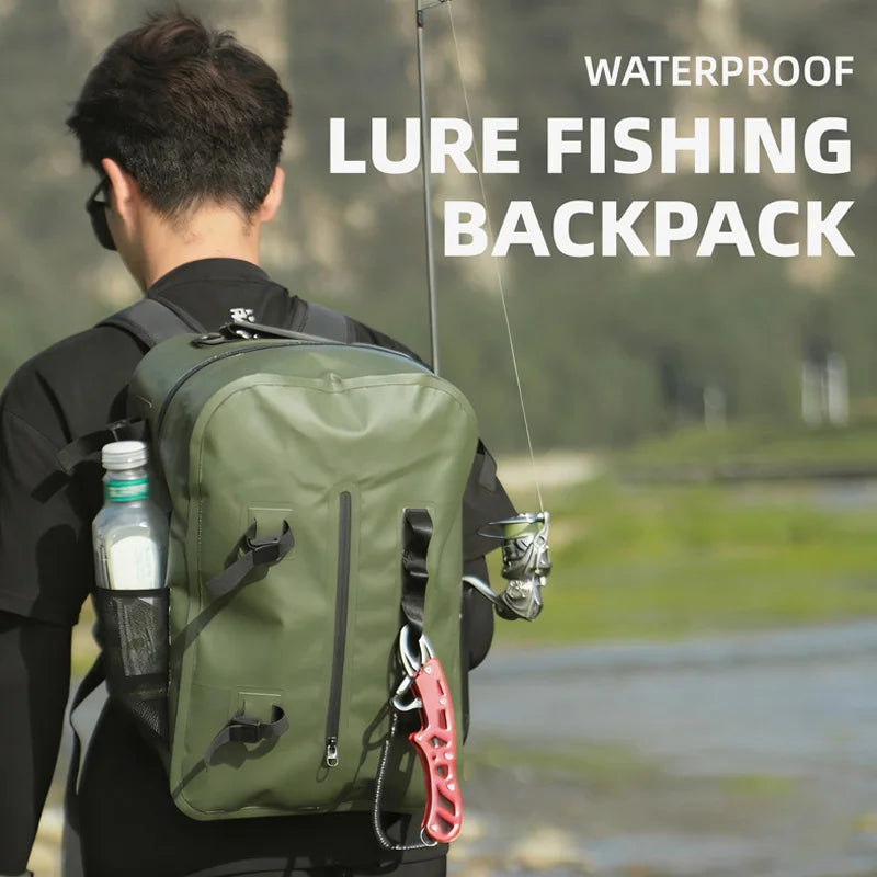 Fishing Backpack with Tackle Storage