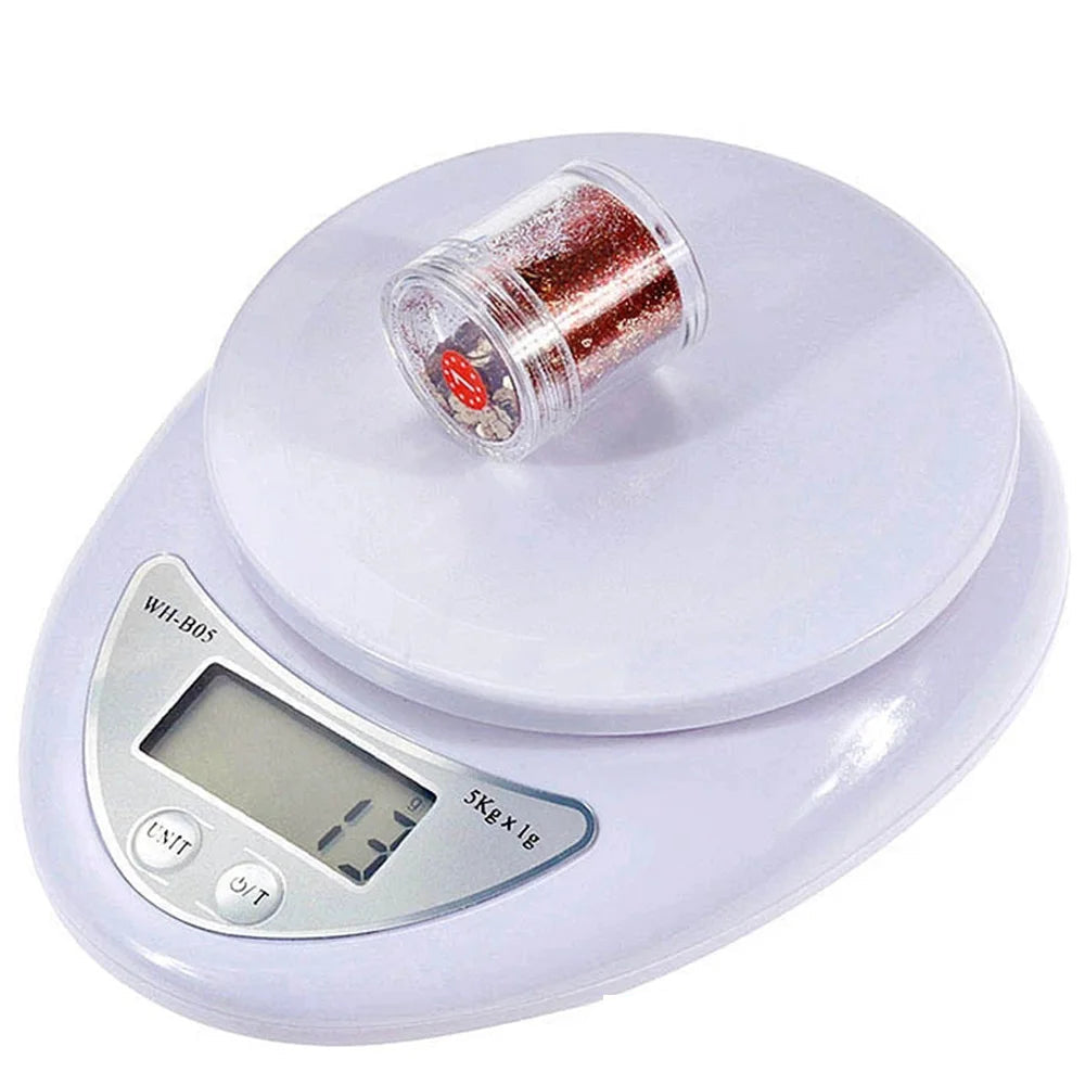 Digital Kitchen Scale with LED Portable Measuring Weight