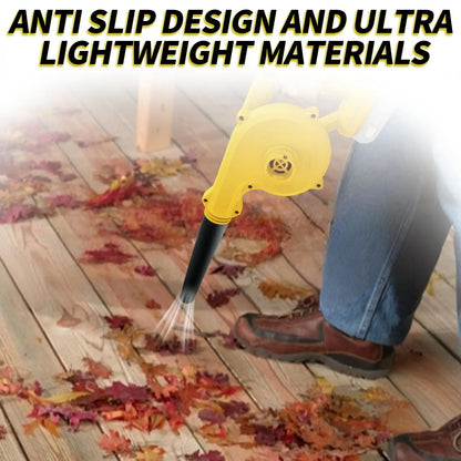 Cordless Leaf Blower for Dewalt 20V Battery Electric Jobsite Air Blower 2-in-1 Handle Electric Blower and Vacuum Cleaner