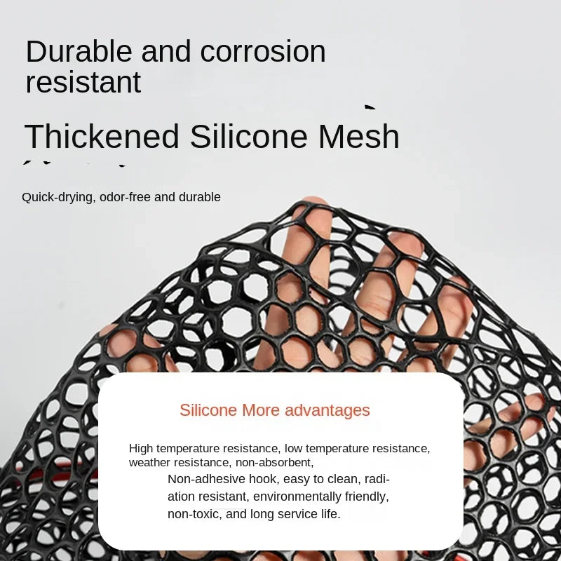 Rubber Mesh Fishing Net