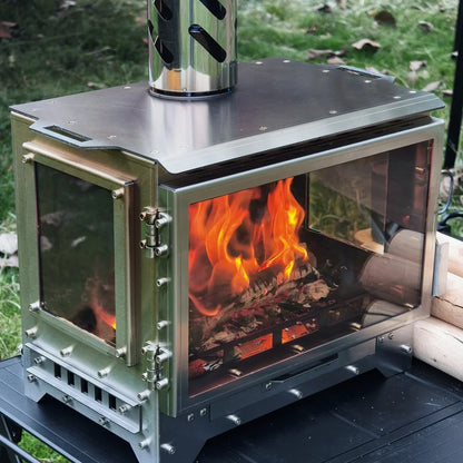 Camping Wood Stove Tent Heater