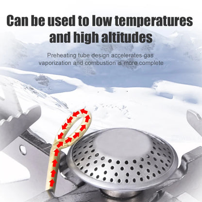 Camping Double Burner Folding Portable Gas