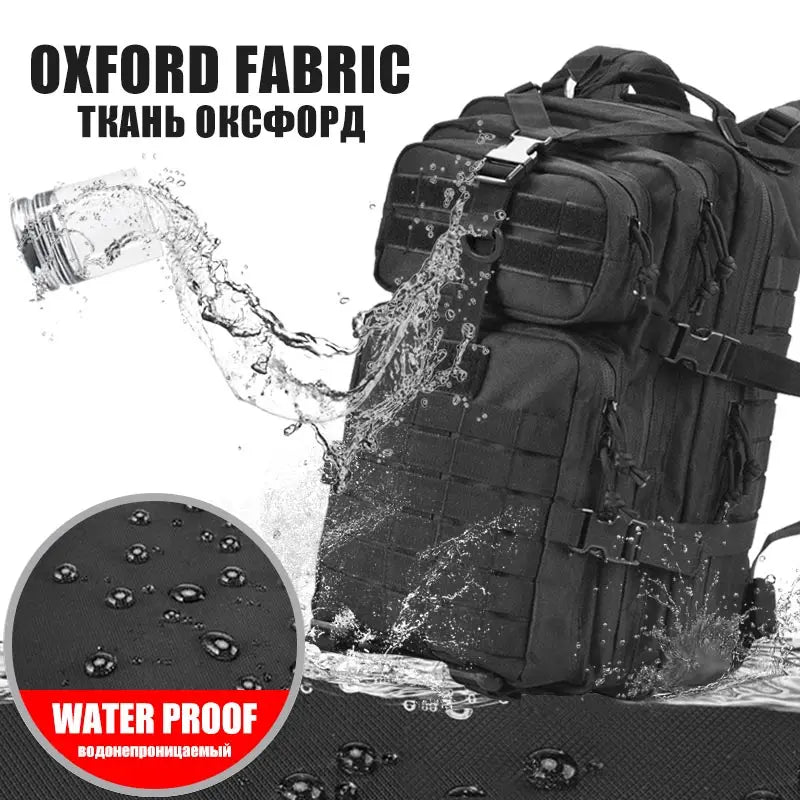 Tactical Backpack with 50L Outdoor Trekking