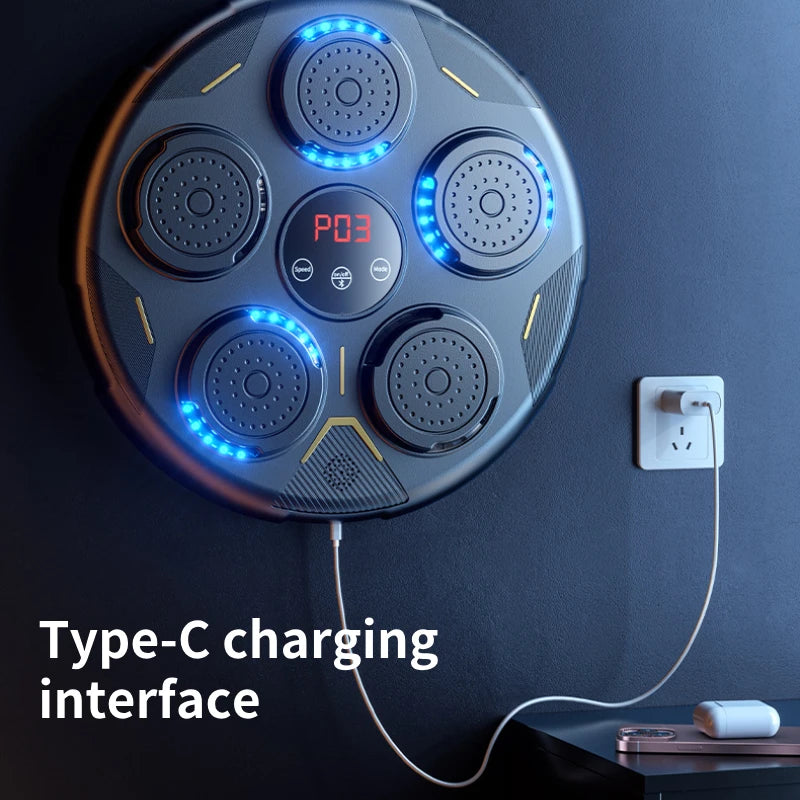 Boxing Machine LED Bluetooth Music Reaction Trainer