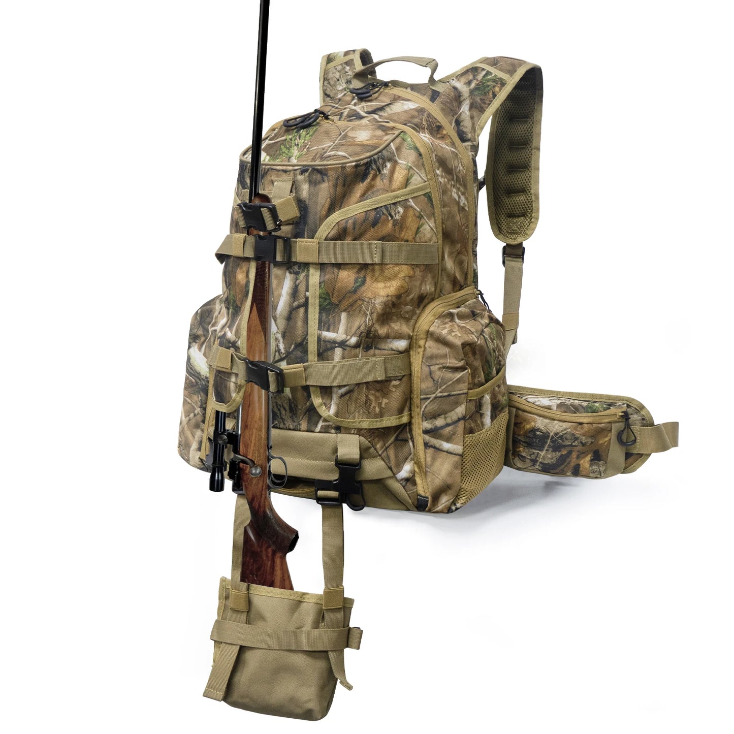 Hunting Backpack with Rifle Holder