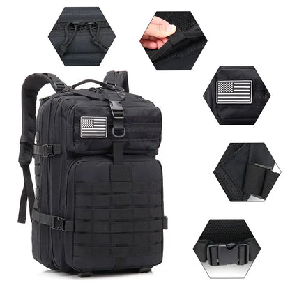 Tactical Backpack with 50L Outdoor Trekking
