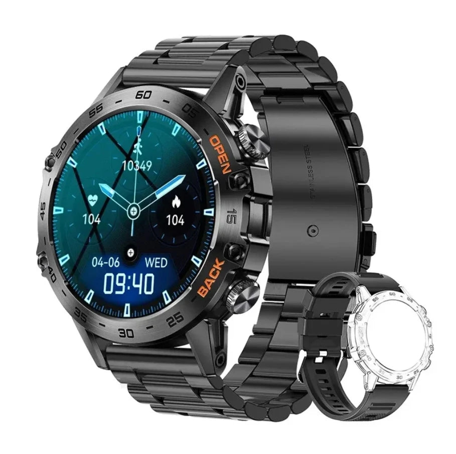 Smart Watch Bluetooth Call Fitness Tracker Waterproof