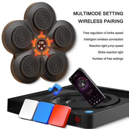 Boxing Target with Smart LED Music Reaction Trainer