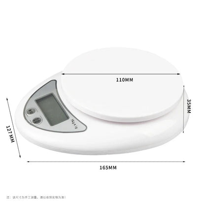 Kitchen Portable Scale with Digital LED