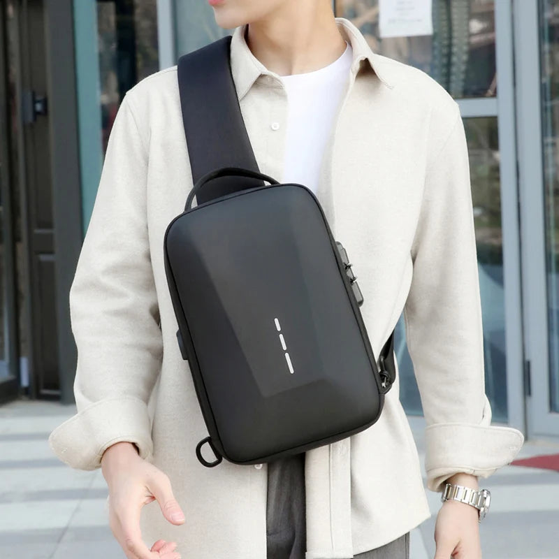 Crossbody Bag Anti-Theft USB Charging Nylon