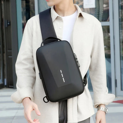 Crossbody Bag Anti-Theft USB Charging Nylon