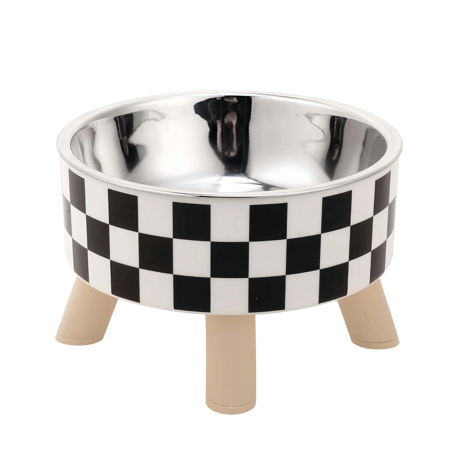 Best Cat Dog Feeder Bowl Raised Stainless Steel Stand | Buy Online at Furniture Things Australia