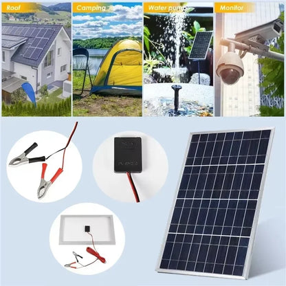 Solar Panel Kit Portable 300W 12V