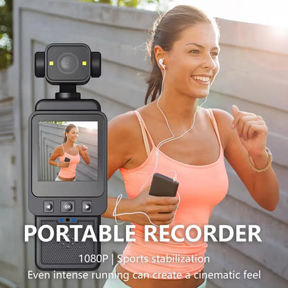 4K Handheld Pocket Camera Rotatable