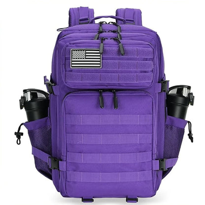 Tactical Backpack with 45L Waterproof Nylon