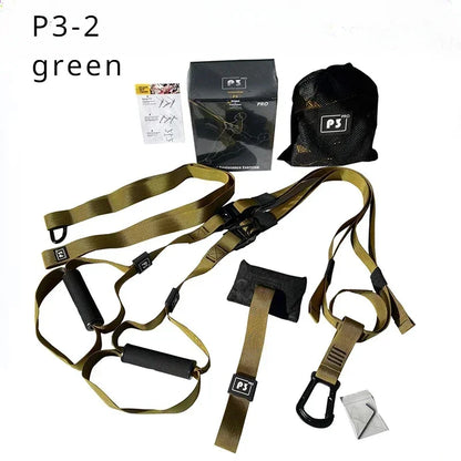 Adjustable Suspension Resistance Training Belt Set