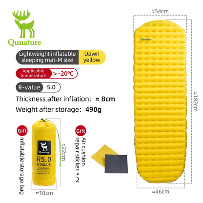 Ultralight Inflatable Sleeping Pad with Waterproof for Camping