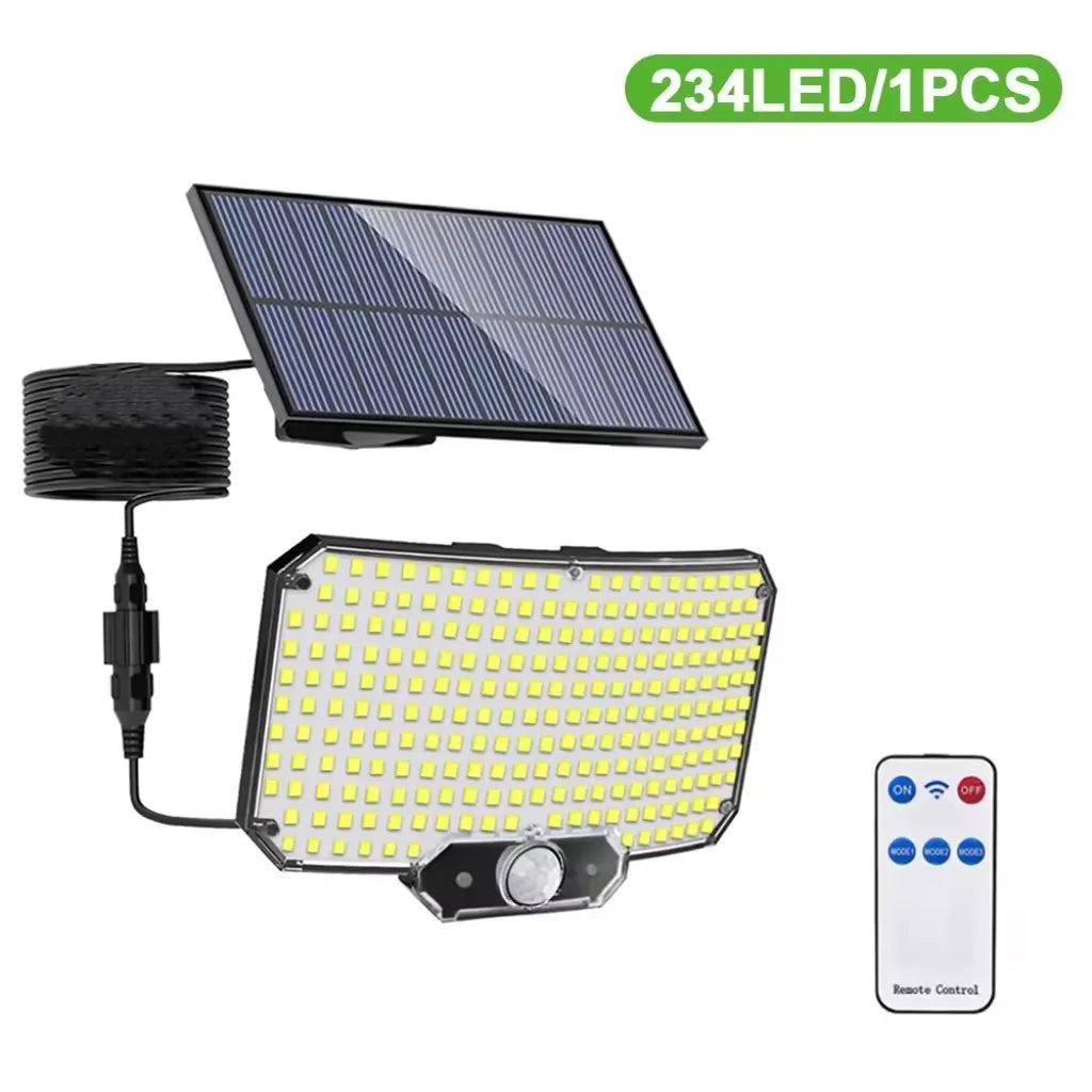 Solar Security Light Motion Sensor 234 LED