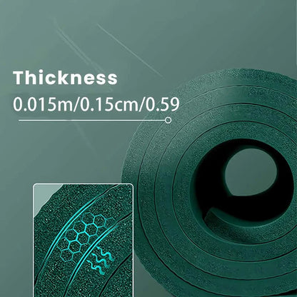 High Density Anti-Slip Yoga Mat 15mm