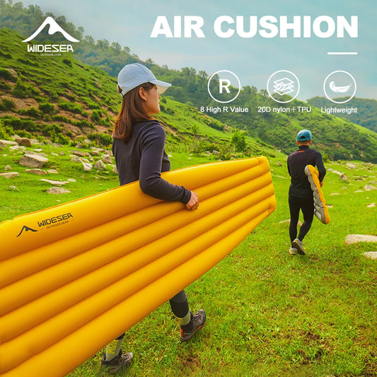 Outdoor Camping Inflatable Mat  mummy Portable Storable Moisture-Proof Light for Hiking – Quick-Inflate Compact Water-Resistant