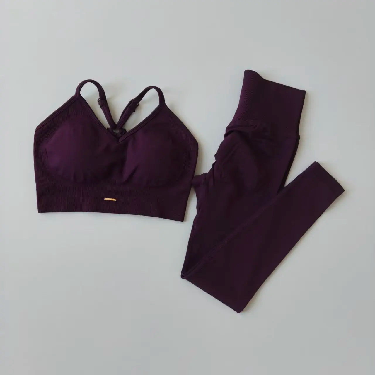There are new color Peach High-Waisted Hip-Lifting Women's Exercise Suit Shockproof Yoga Fitness Clothes for Running And Styling