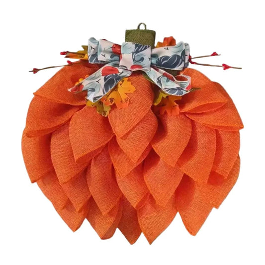 Best Pumpkin Wreath Autumn Front Door Decoration 40cm | Buy Online at Furniture Things Australia