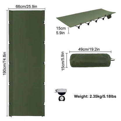 Camping Cot Folding Ultralight Portable Outdoor Bed