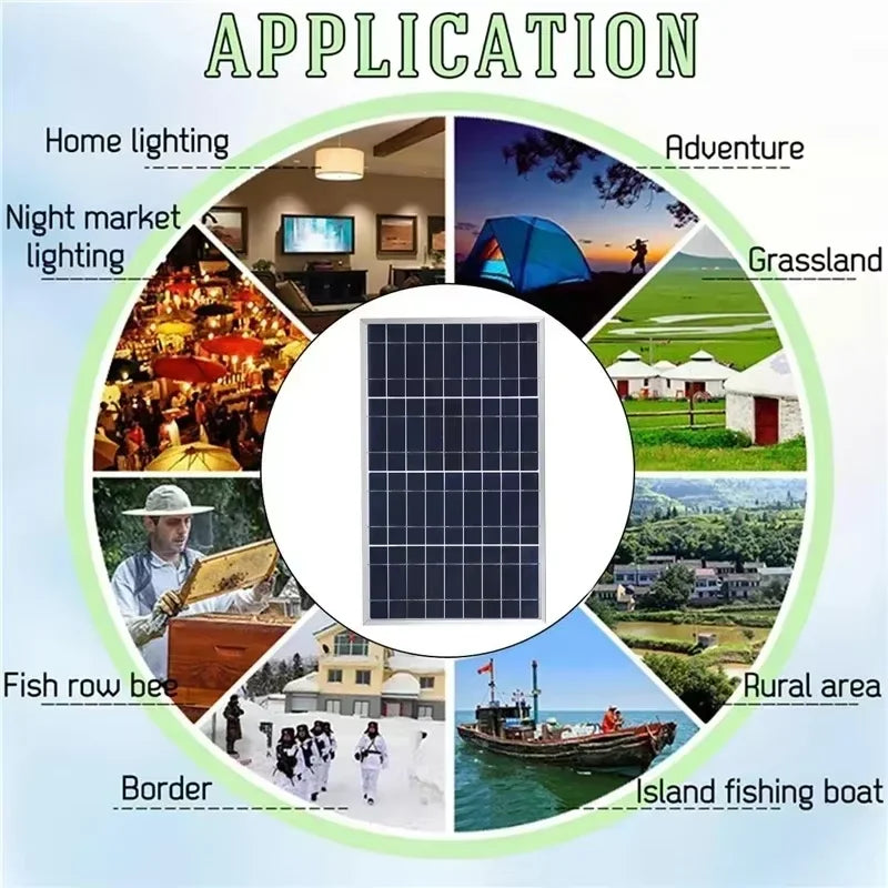Solar Panel Kit Portable 300W 12V