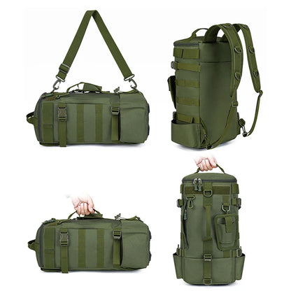 Fishing Backpack Tactical Molle Rod Holder Storage Bag