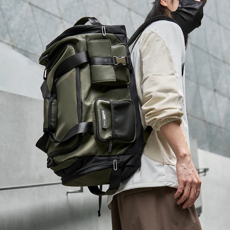 Travel Duffel Bag with Waterproof Wet Dry Separation