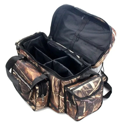 Fishing Bag Waterproof Nylon Large Capacity Shoulder Tackle