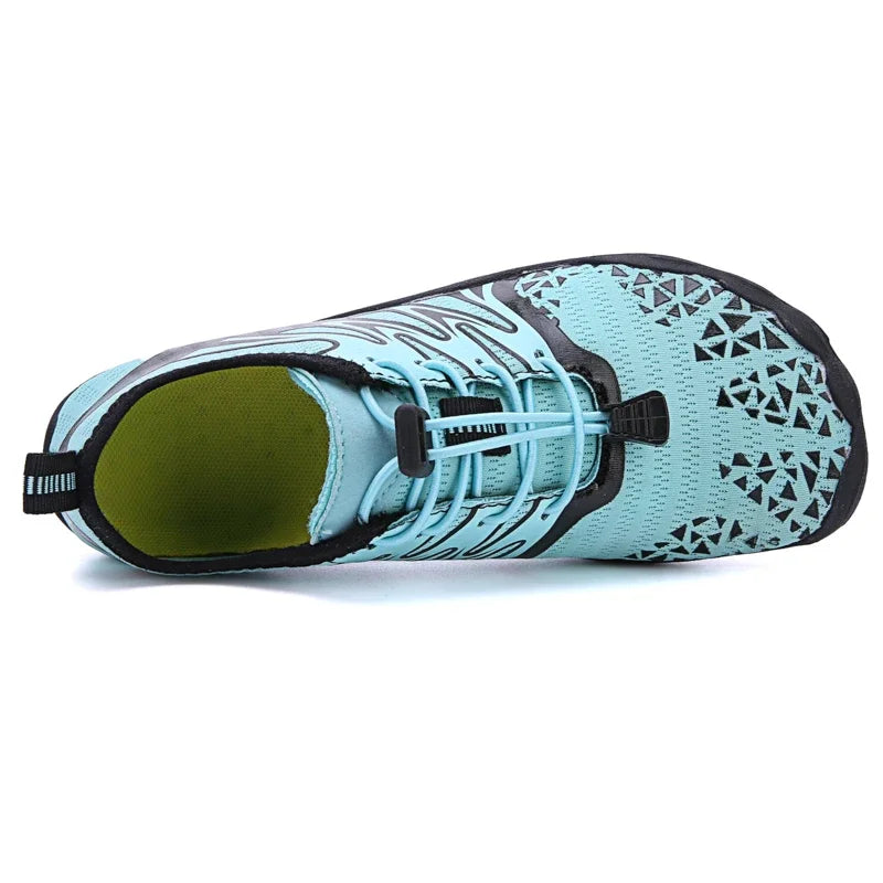 Trail Running Light Blue Shoes for Men (Shoe Size: 40)