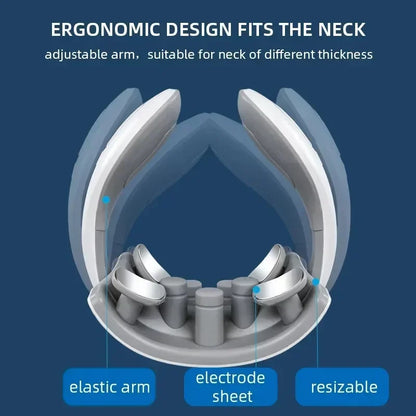Neck Back Massager with Smart Heating Shoulder Device