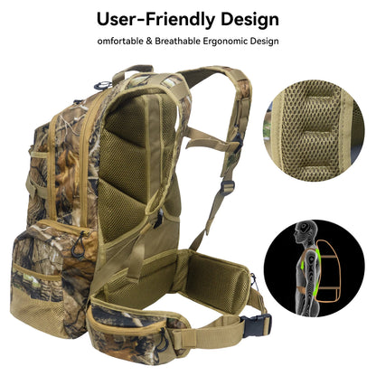 Hunting Backpack with Rifle Holder