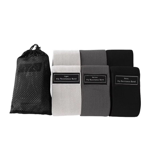 Fabric Resistance Hip Bands Set for Glute & Leg Training (3PCS)