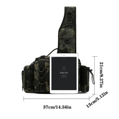 Shoulder Bag Fishing Gear with Multiple Compartment