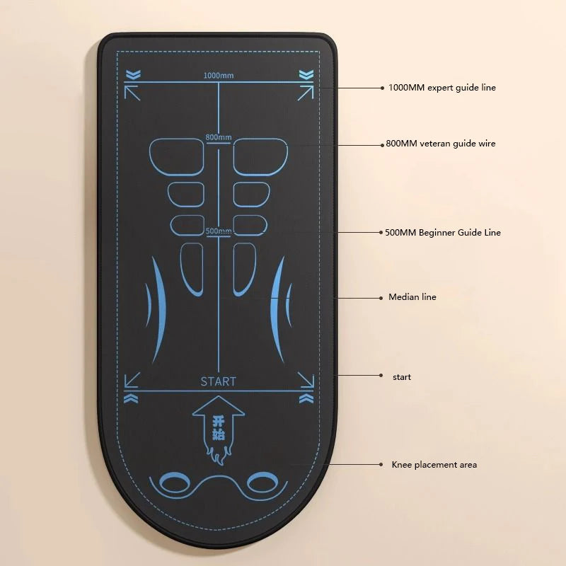 Yoga Mat Non-Slip Shock-Absorbing Fitness Pad
