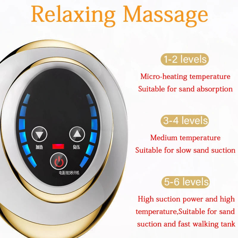 Cupping Massager with Electric Scraping Heating Body Device
