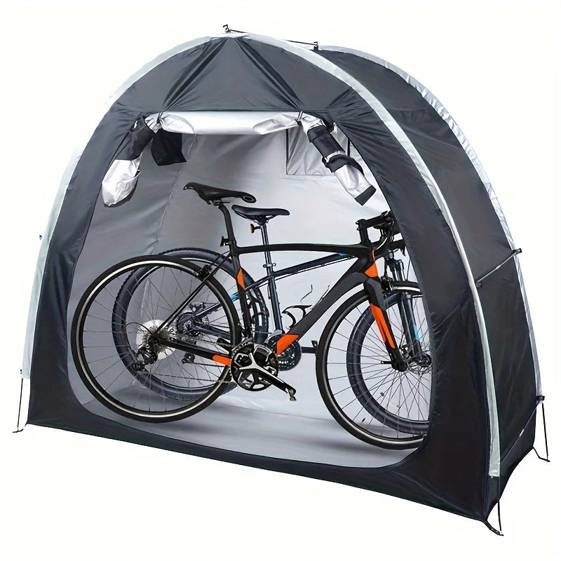 Bike Tent Storage Oxford Silver-Coated