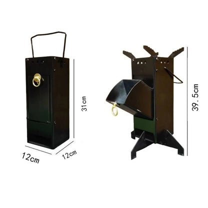 Portable Wood Stove for Camping