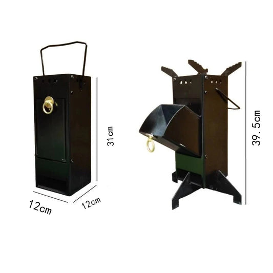 Portable Wood Stove for Camping