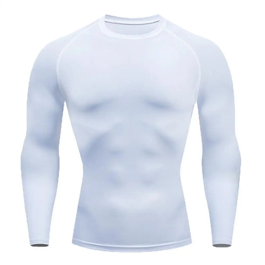Top Long Compression Black Sleeve Quick Dry for Men (Small)